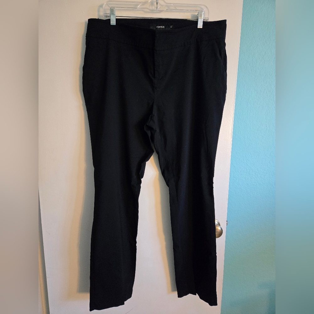 Torrid Classic Black Dress Pants Size 18R